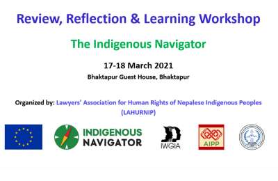 Review, Reflection and Learning Workshop on Indigenous Navigator