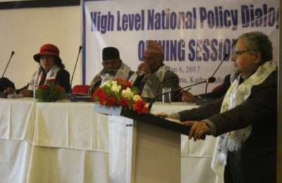 The national high level policy dialogue kicked off
