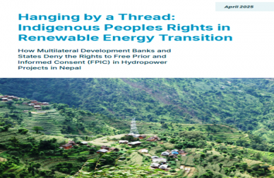 Hanging by a Thread: Indigenous Peoples Rights in Renewable Energy Transition