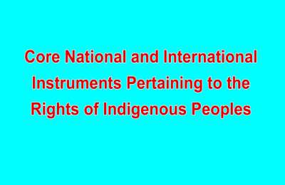 Core national and international instruments pertaining to the rights of indigenous peoples_ENG