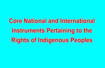 Core national and international instruments pertaining to the rights of indigenous peoples_ENG