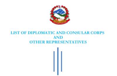 LIST OF DIPLOMATIC AND CONSULAR CORPS AND OTHER REPRESENTATIVES